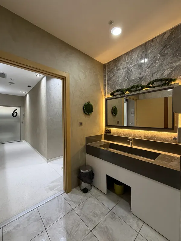 Patient washroom